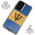 Barbados Flag Distressed Moto G Power 5G (2024) Clear Case